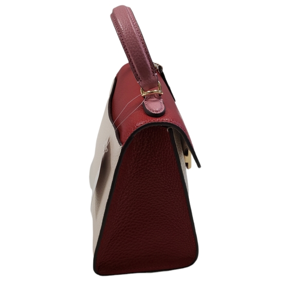 Coach Red Multi  Women's Pepper Satchel - Picture 9 of 12